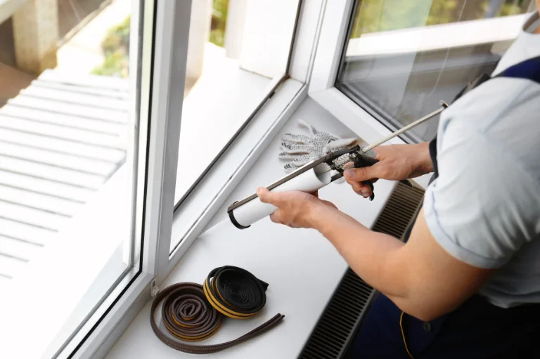 Doors & Window Glass Repair Company commercial caulking and sealing services - New York City, NY